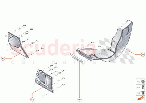 Part Diagram for McLaren 15AA353RP