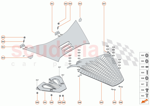 Part Diagram for McLaren 14AC222CP