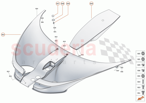 Part Diagram for McLaren 15AD172CP