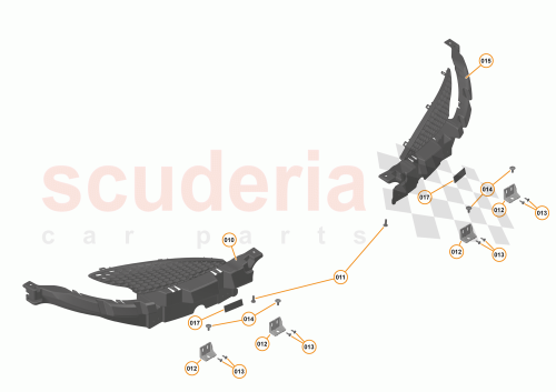 Part Diagram for McLaren 13A6494CP