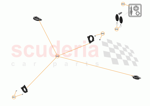 Part Diagram for McLaren 13MA012GP