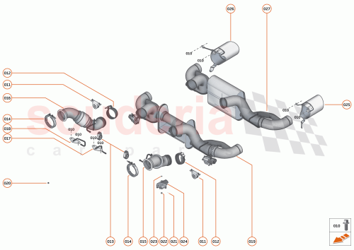 Part Diagram for McLaren 11H0065CP