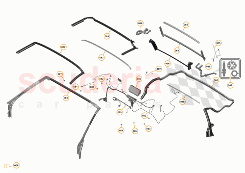 Part Diagram for McLaren 00RG043