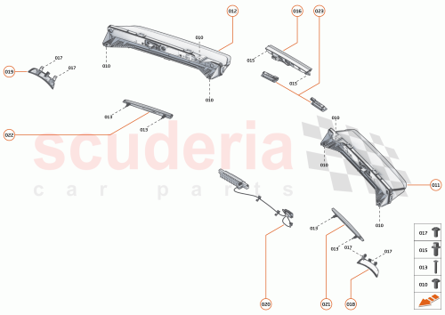 Part Diagram for McLaren 13A5180CP