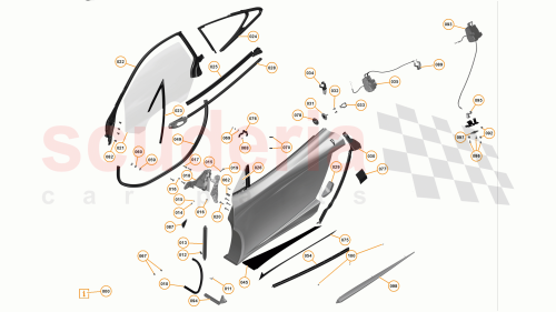 Part Diagram for McLaren 11A7254CP