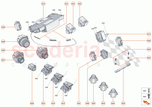 Part Diagram for McLaren 15MA275CP