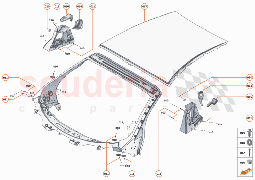 Part Diagram for McLaren 11A0541CP