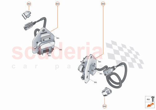 Part Diagram for McLaren 00RA695