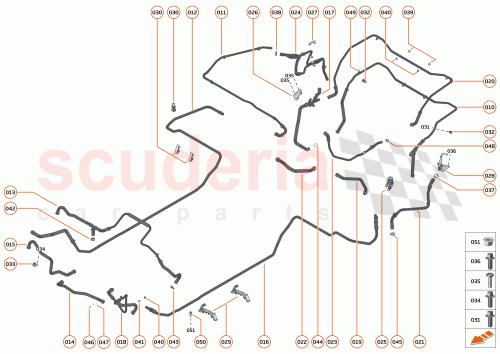 Part Diagram for McLaren 00RA574