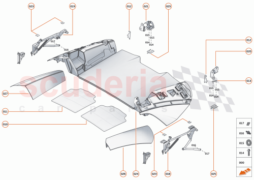 Part Diagram for McLaren 11A6578SP
