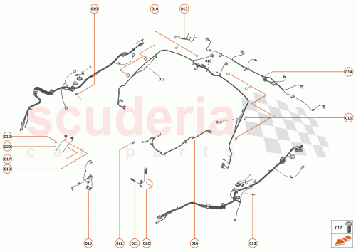 Part Diagram for McLaren 15MA023RP