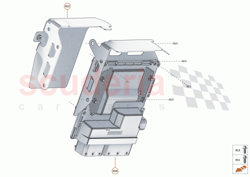 Part Diagram for McLaren 14GA009CP