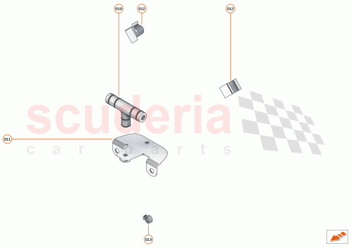 Part Diagram for McLaren 13FA012SP