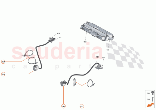 Part Diagram for McLaren 23MA453CP