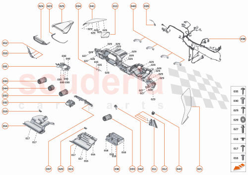 Part Diagram for McLaren 00RA098