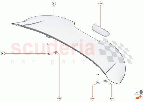 Part Diagram for McLaren 14AB554RP