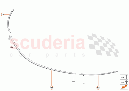 Part Diagram for McLaren 23AA783CP