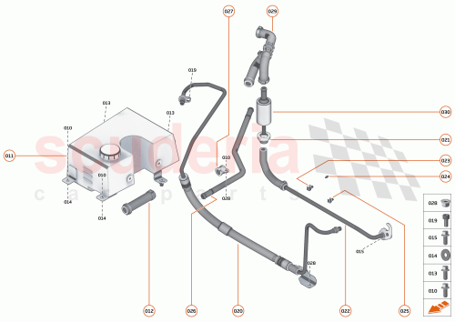 Part Diagram for McLaren 15DA051CP