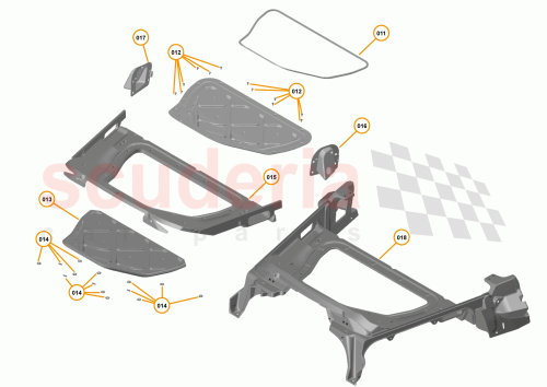 Part Diagram for McLaren 14AA667CP