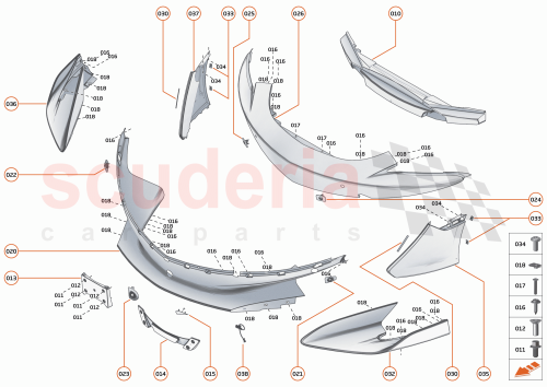 Part Diagram for McLaren 13AB207RP