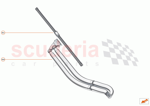 Part Diagram for McLaren 11A3694CP