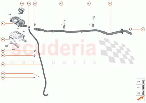 Part Diagram for McLaren 13FA051CP
