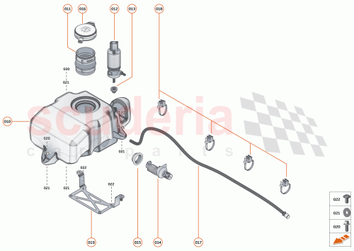 Part Diagram for McLaren 00RL011