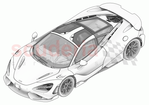 Part Diagram for McLaren 11NA005CP