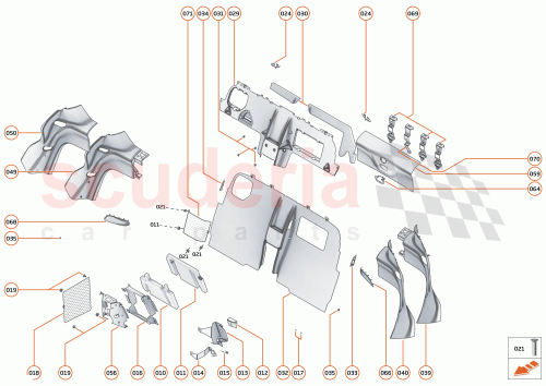 Part Diagram for McLaren 14NA304SP