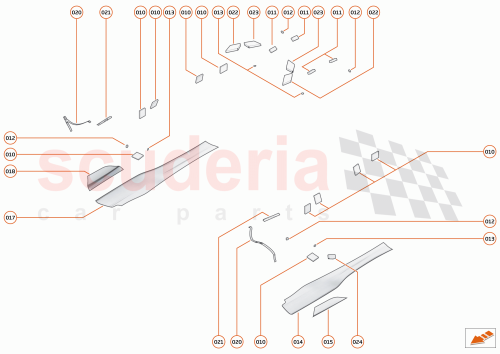 Part Diagram for McLaren 14AD396CP