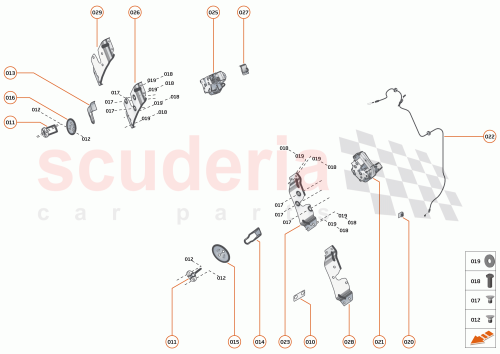 Part Diagram for McLaren 13AA823CP