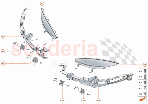 Part Diagram for McLaren 13AB412RP