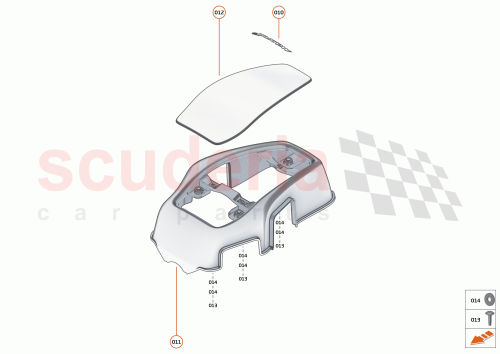 Part Diagram for McLaren 11F1375CP