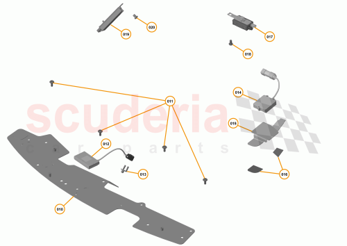 Part Diagram for McLaren 14M1177CP