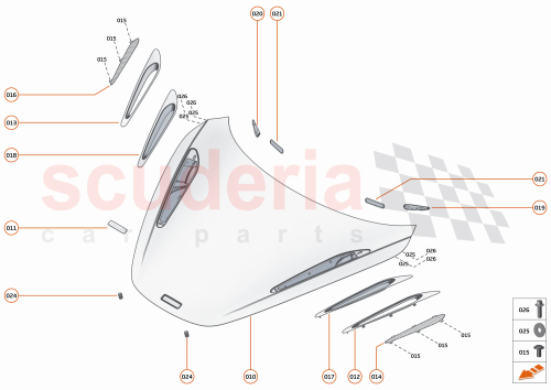 Part Diagram for McLaren 14AC704CP