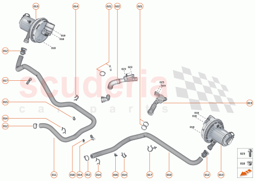 Part Diagram for McLaren 15FA100CP