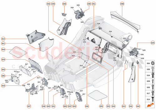 Part Diagram for McLaren 13NA457RP