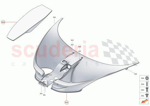 Part Diagram for McLaren 15AD172CP