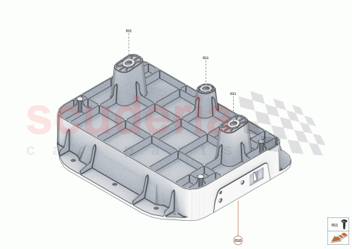 Part Diagram for McLaren 00RA613