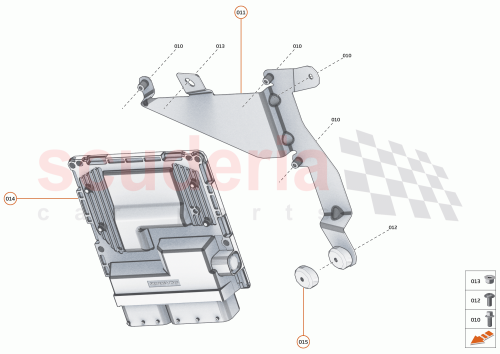 Part Diagram for McLaren 15GA010CP