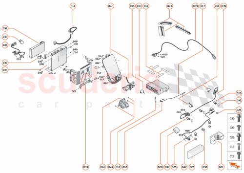 Part Diagram for McLaren 13MA289RP
