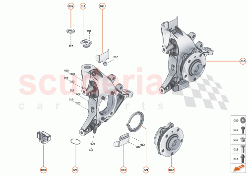 Part Diagram for McLaren 14B0463CP