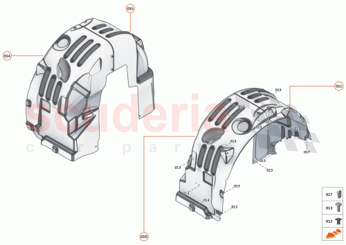Part Diagram for McLaren 14AC519CP