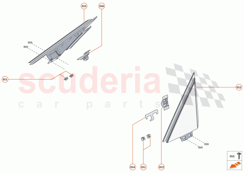 Part Diagram for McLaren 00RA130