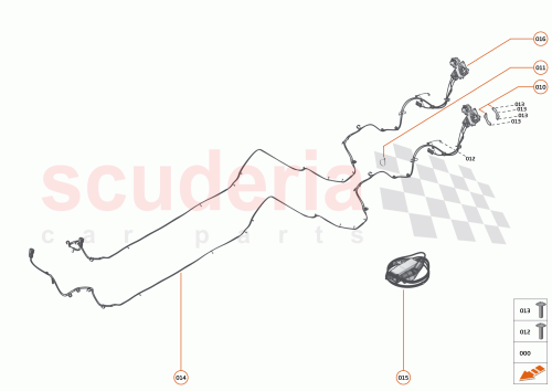 Part Diagram for McLaren 16JA199CP