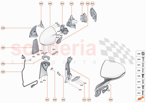Part Diagram for McLaren 22AA721GP