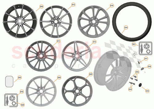 Part Diagram for McLaren 13BA026CP