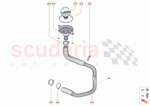 Part Diagram for McLaren 26FA178SP