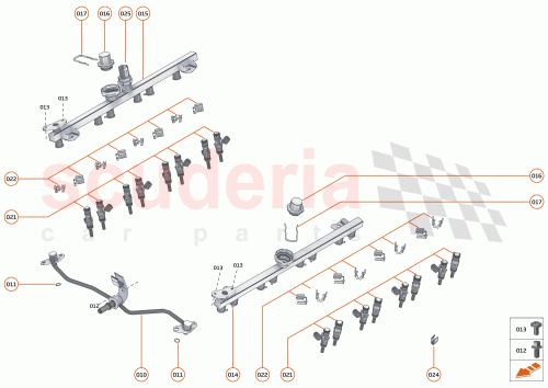 Part Diagram for McLaren 13FA077CP