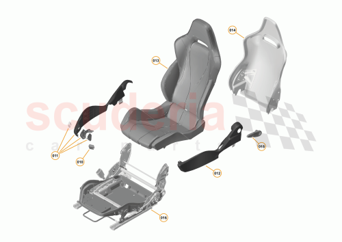 Part Diagram for McLaren 13NA059CP